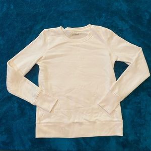 tekgear white women’s crewneck sweater size S